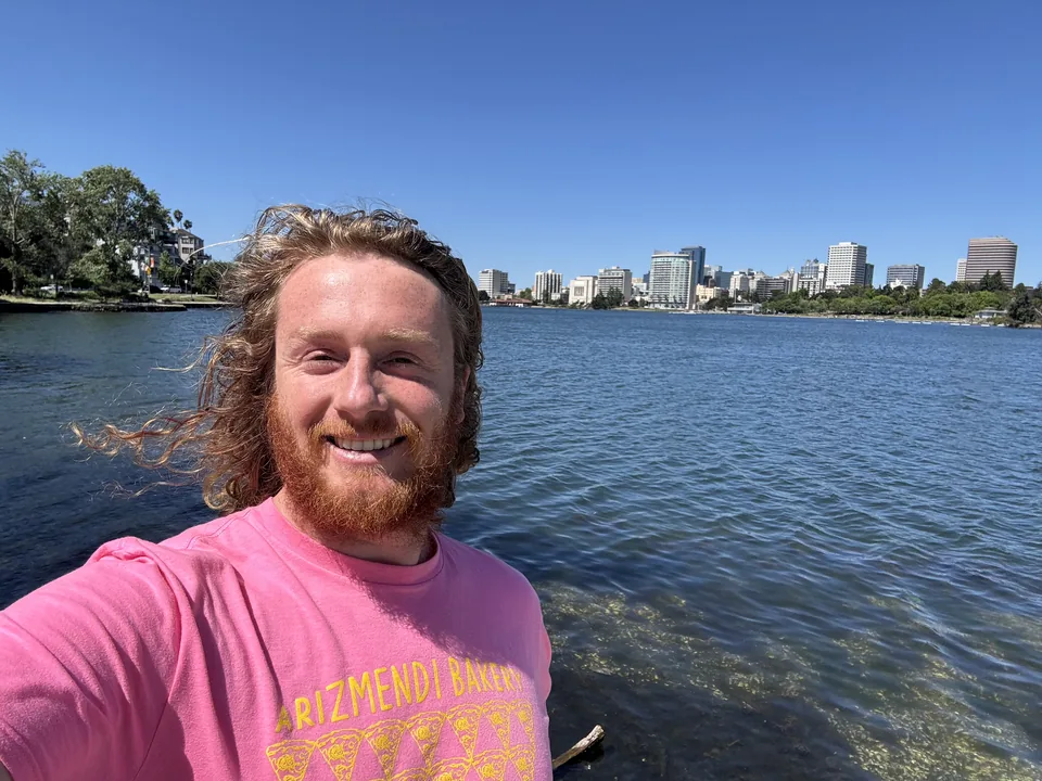 Isaac Roth at Lake Merritt, Oakland